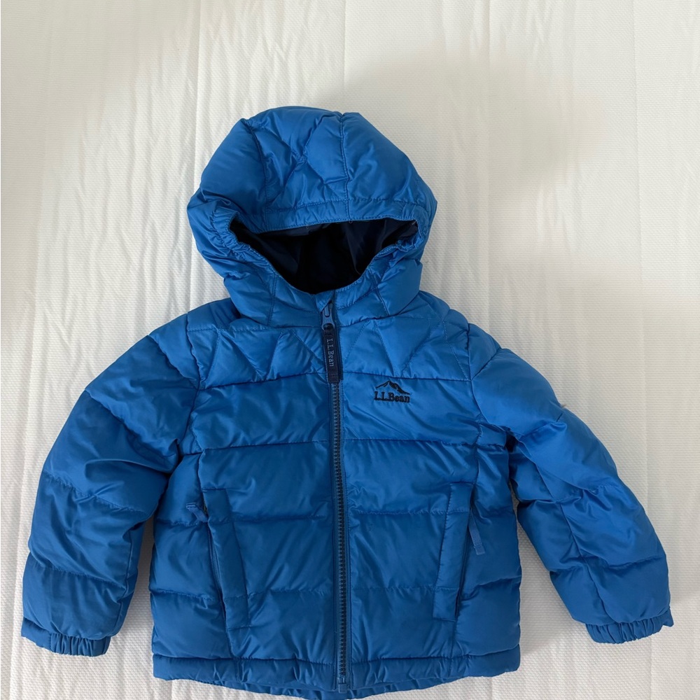 L.L. Bean Blue Puffer Jacket
